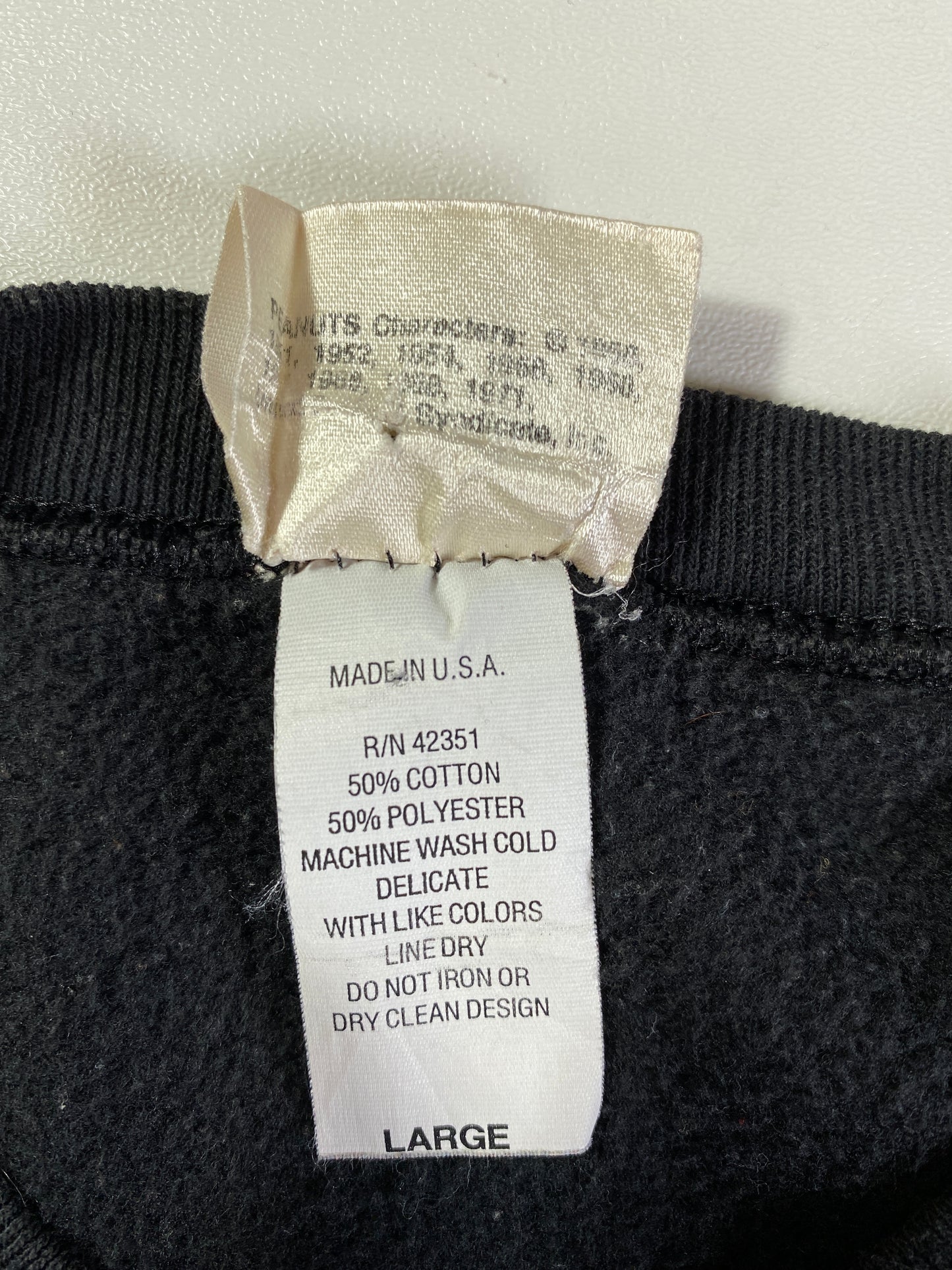 90’s SNOOPY HALLOWEEN Made in USA Size L Vintage Sweat-shirt / A7284