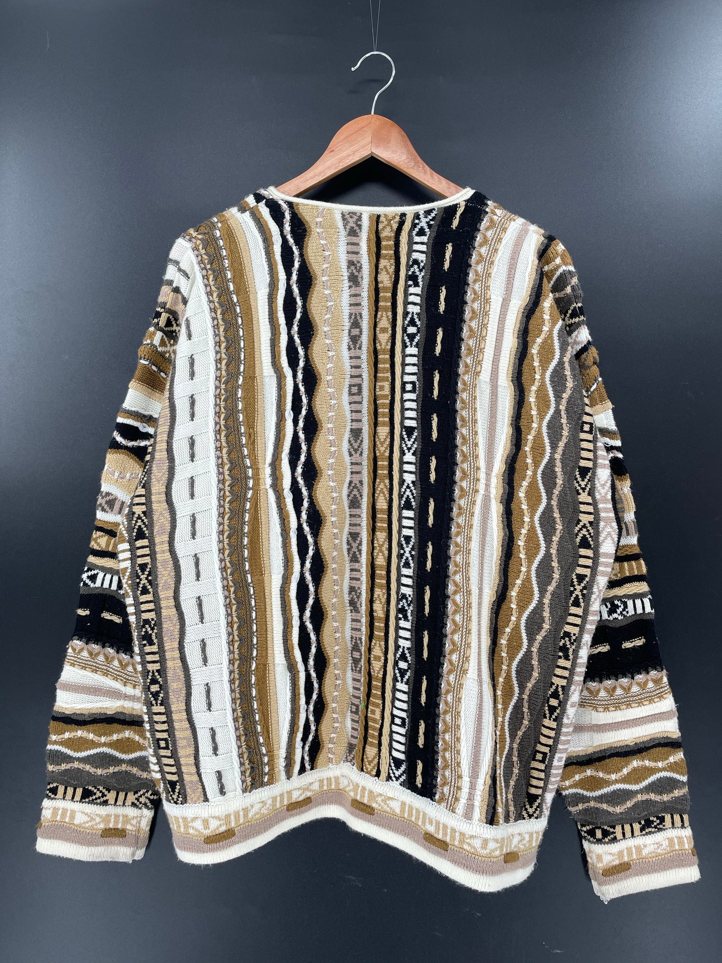 Vintage 3D COOGI- Style Size L Knit Sweater / K4729