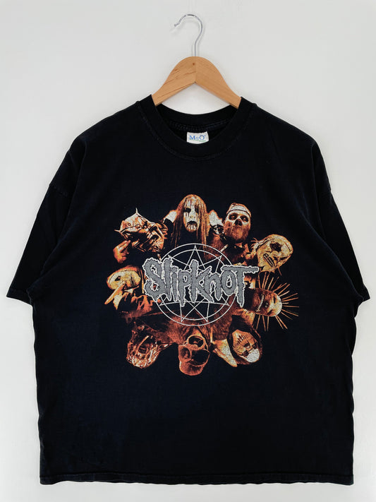 00' SLIPKNOT Size XXL Vintage Music T-Shirt / E4151T