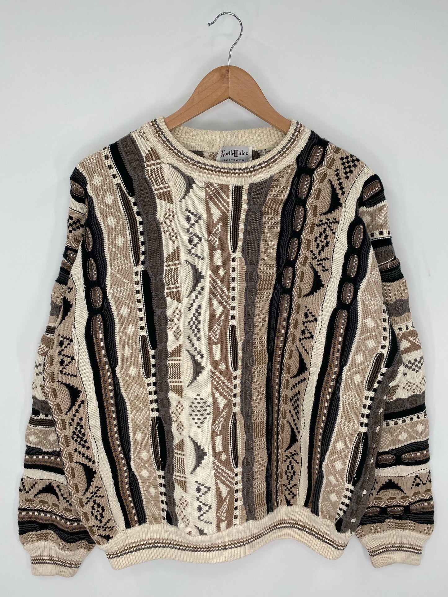 Vintage 3D COOGI- Style Size M Knit Sweater / K9214