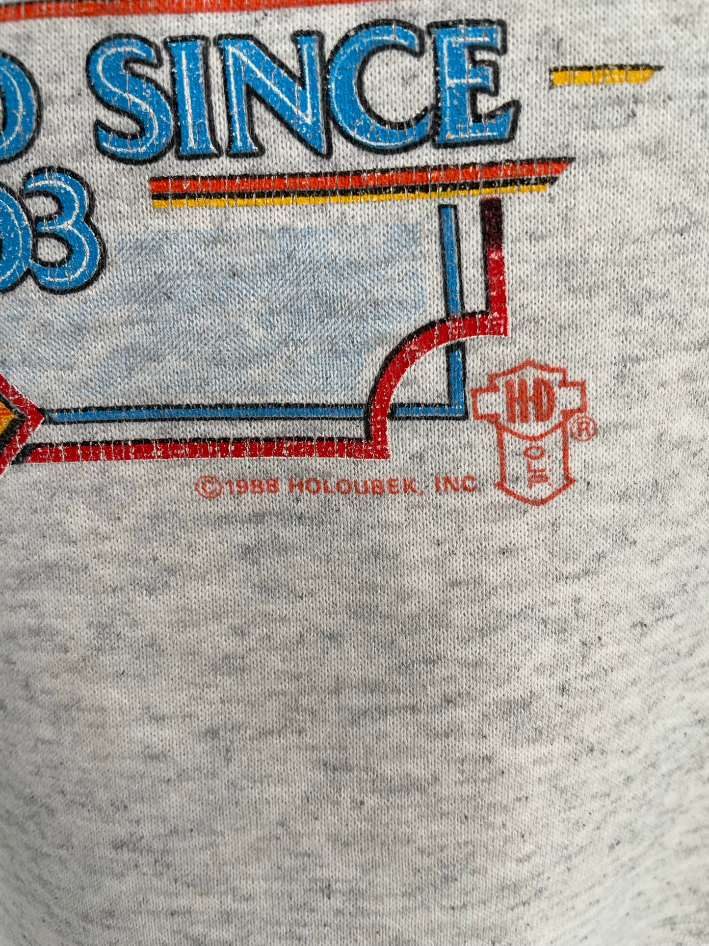 1988 HARLEY DAVIDSON Made in USA Size XL Vintage Sweat-Shirt / K6321