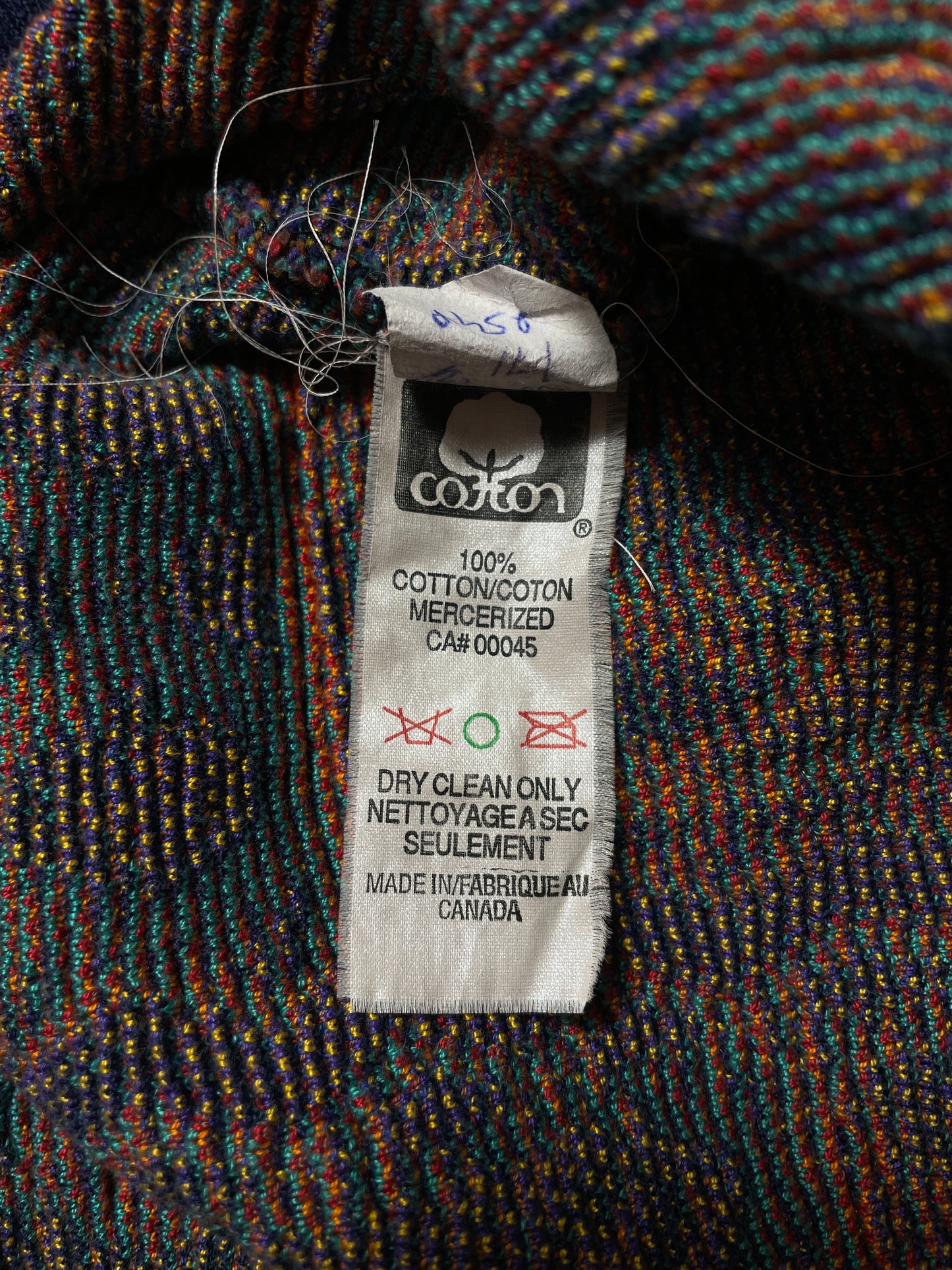 Vintage 3D COOGI- Style Size L Wool Knit Sweater / K1000