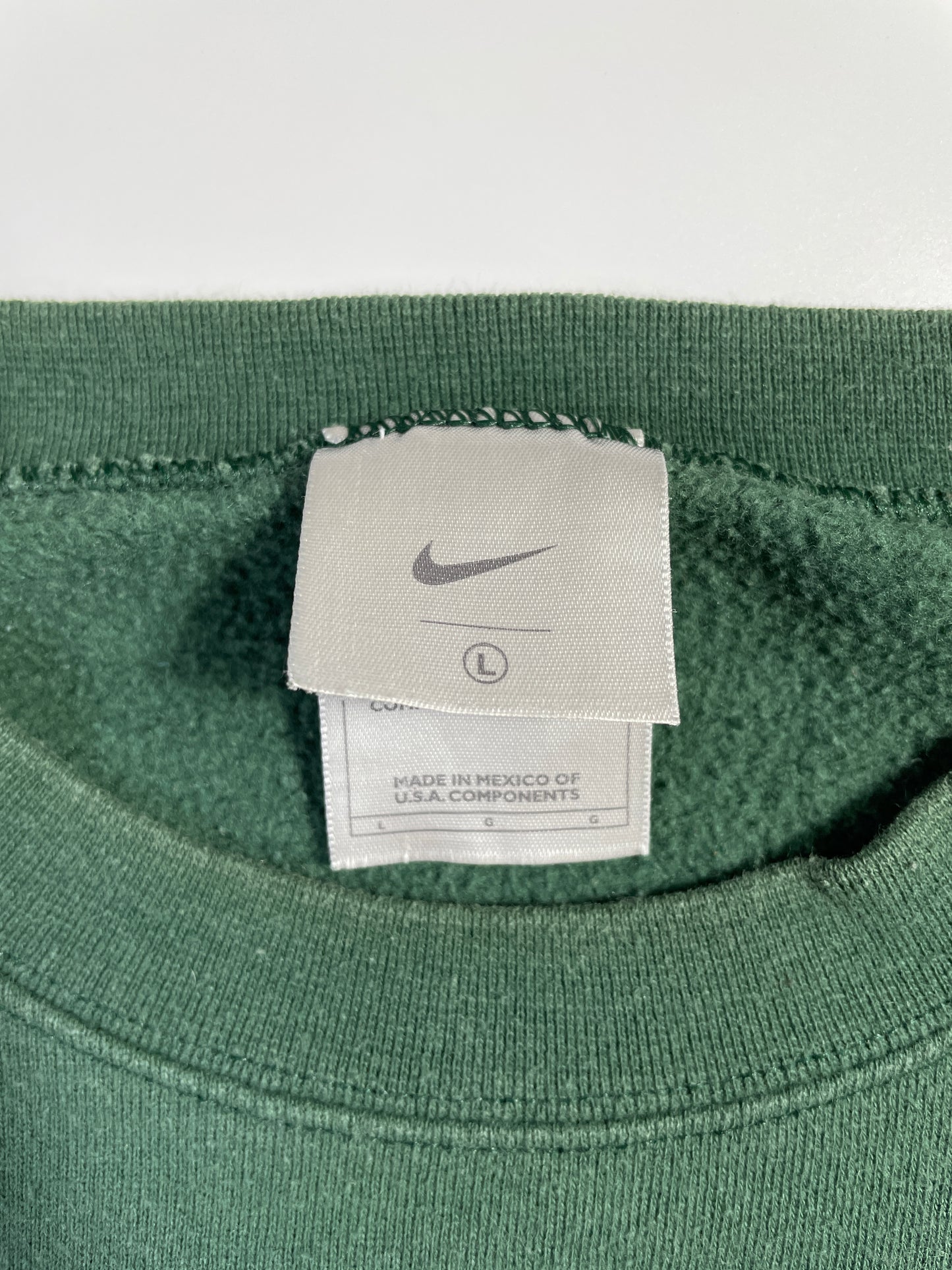 90’s NIKE MINI SWOOSH Size L Vintage Sweat-shirt / A6574