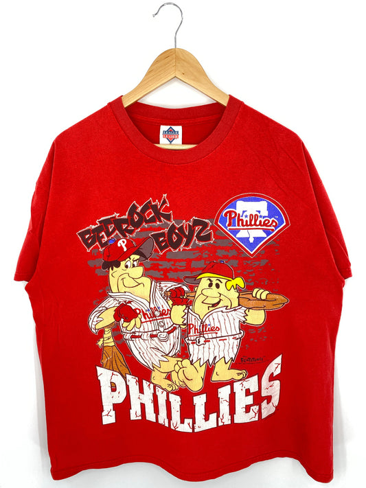 1994 PHILADELPHIA PHILLIES Made in USA Size XL Vintage MLB T-Shirt / A8980