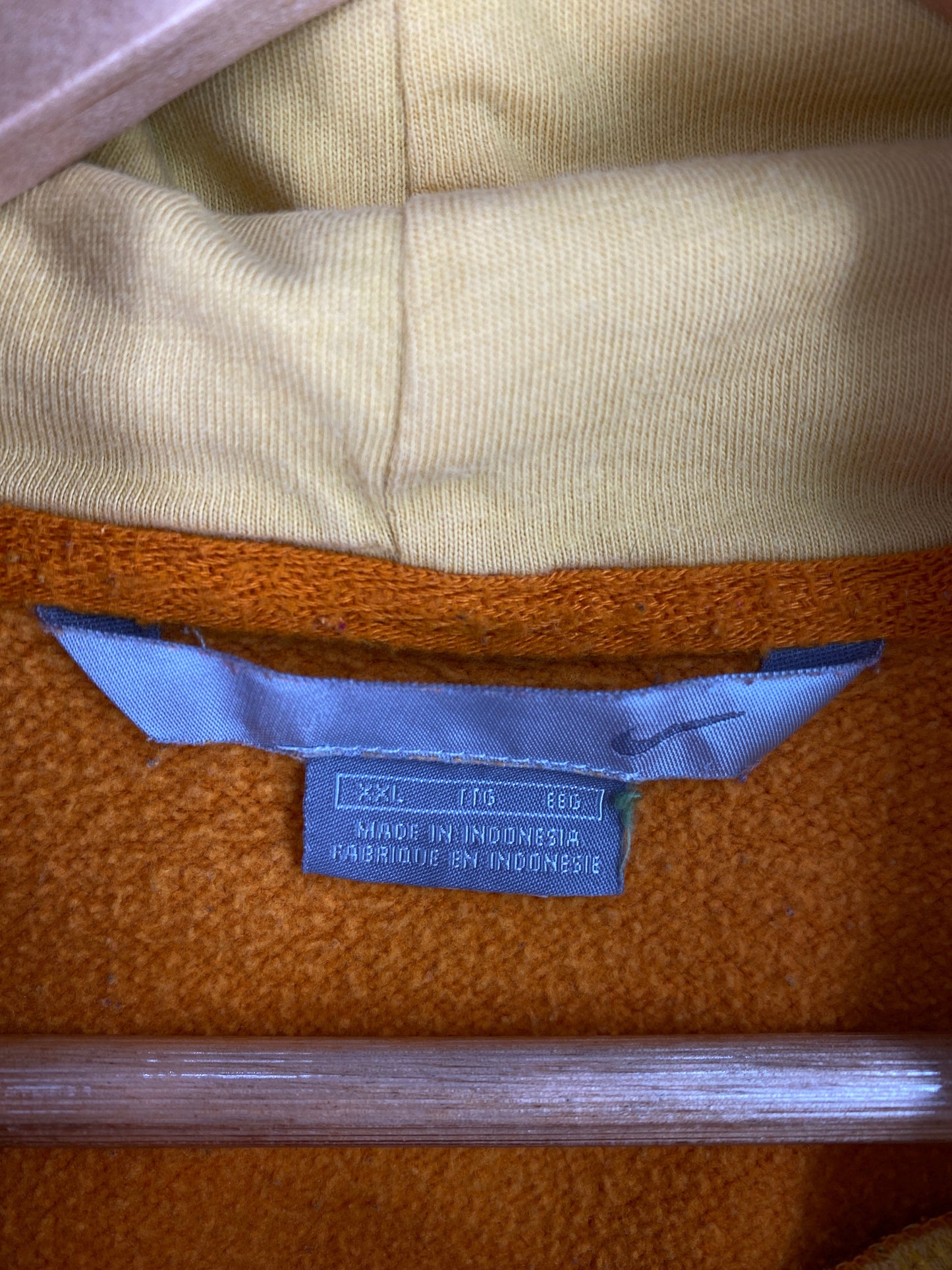 00’ NIKE MINI SWOOSH Size XXL Vintage Hoodie Sweat-Shirt / E3783S