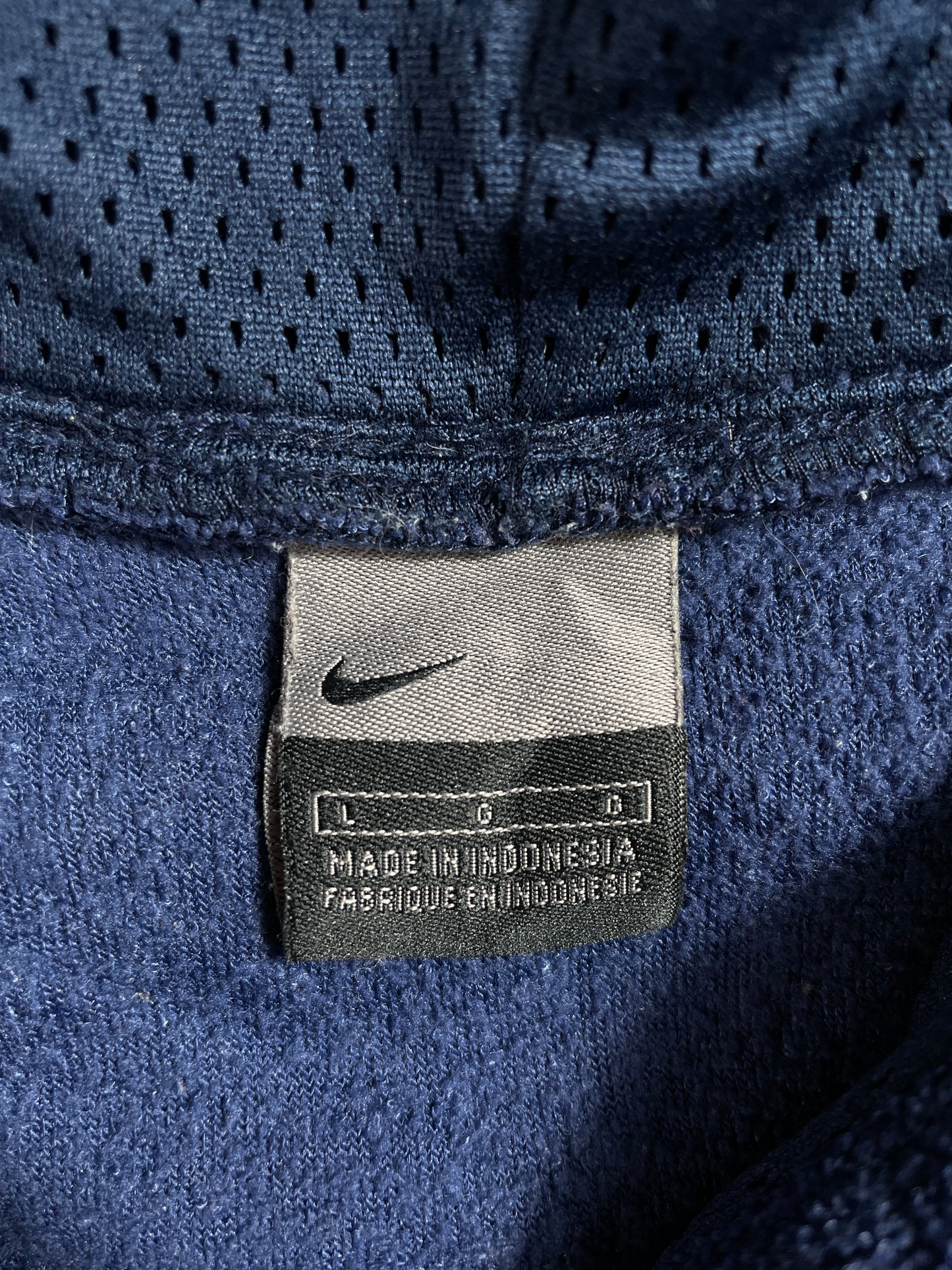 00’ NIKE Center Swoosh Size L Fleece Hoodie / E2727S