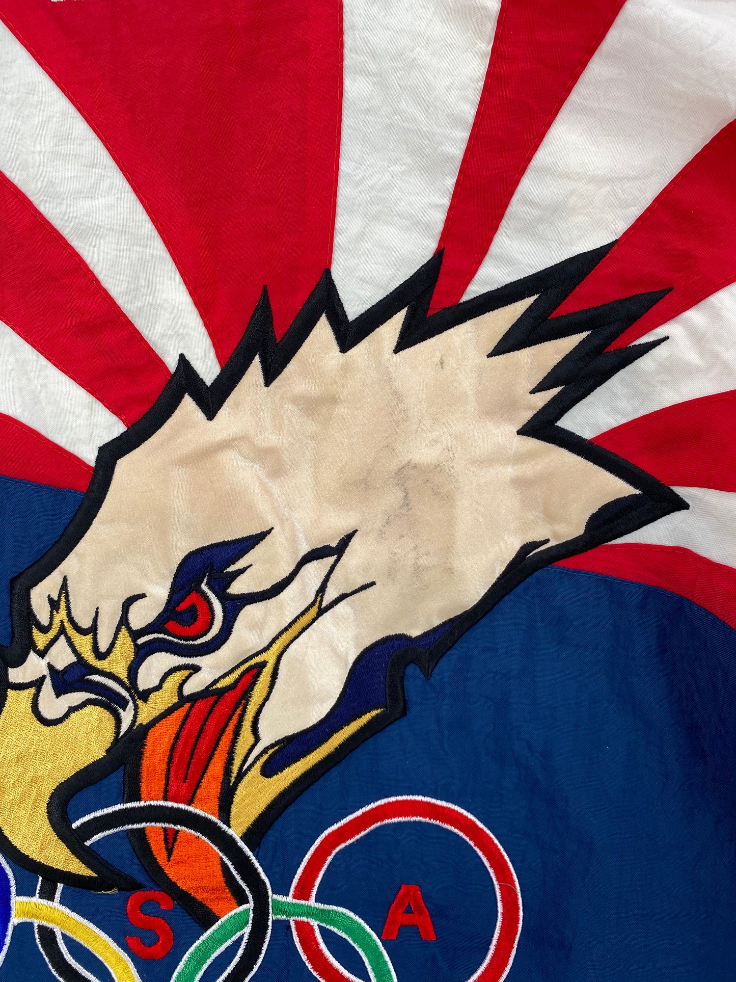 90’s STATER x TEAM USA Size L Vintage Nylon Jacket  / A346