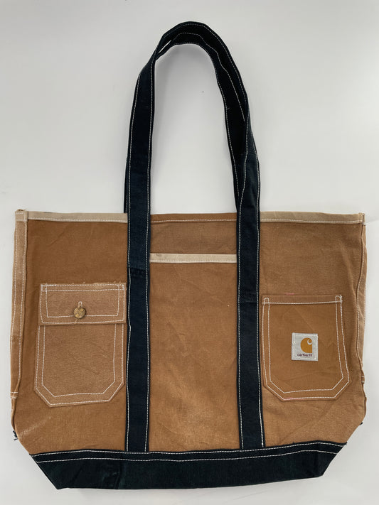 .Vintage Remake CARHARTT Duck Tote-Bag / E5468BG