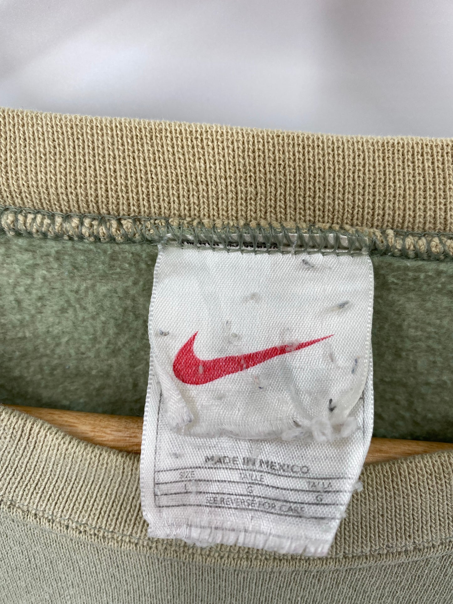90’s NIKE MINI SWOOSH Size L Vintage Sweat shirt / K4221