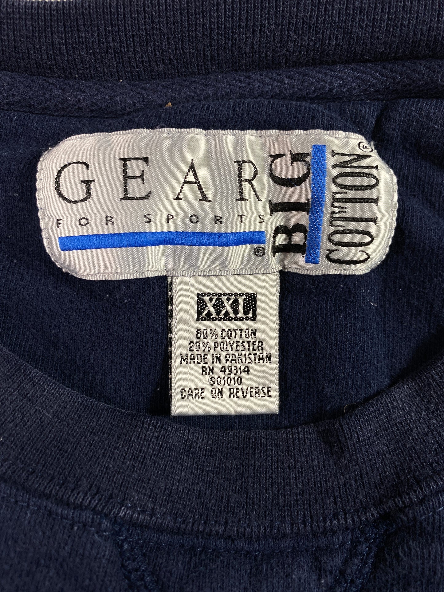 1997 CLEVELAND INDIANS Size XXL Vintage MLB Sweat-Shirt / A3993