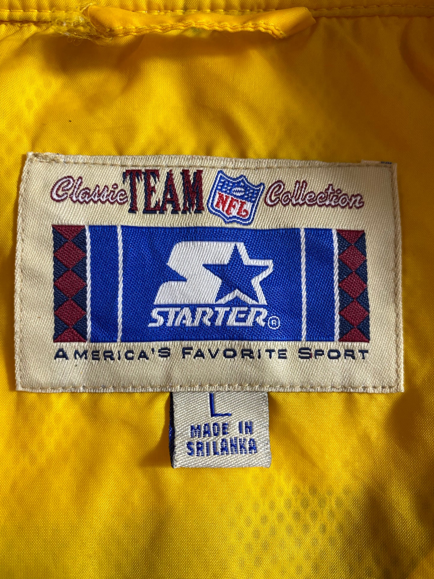 90’s STARTER x VIKINGS Size L NFL Nylon Jacket  / K5934