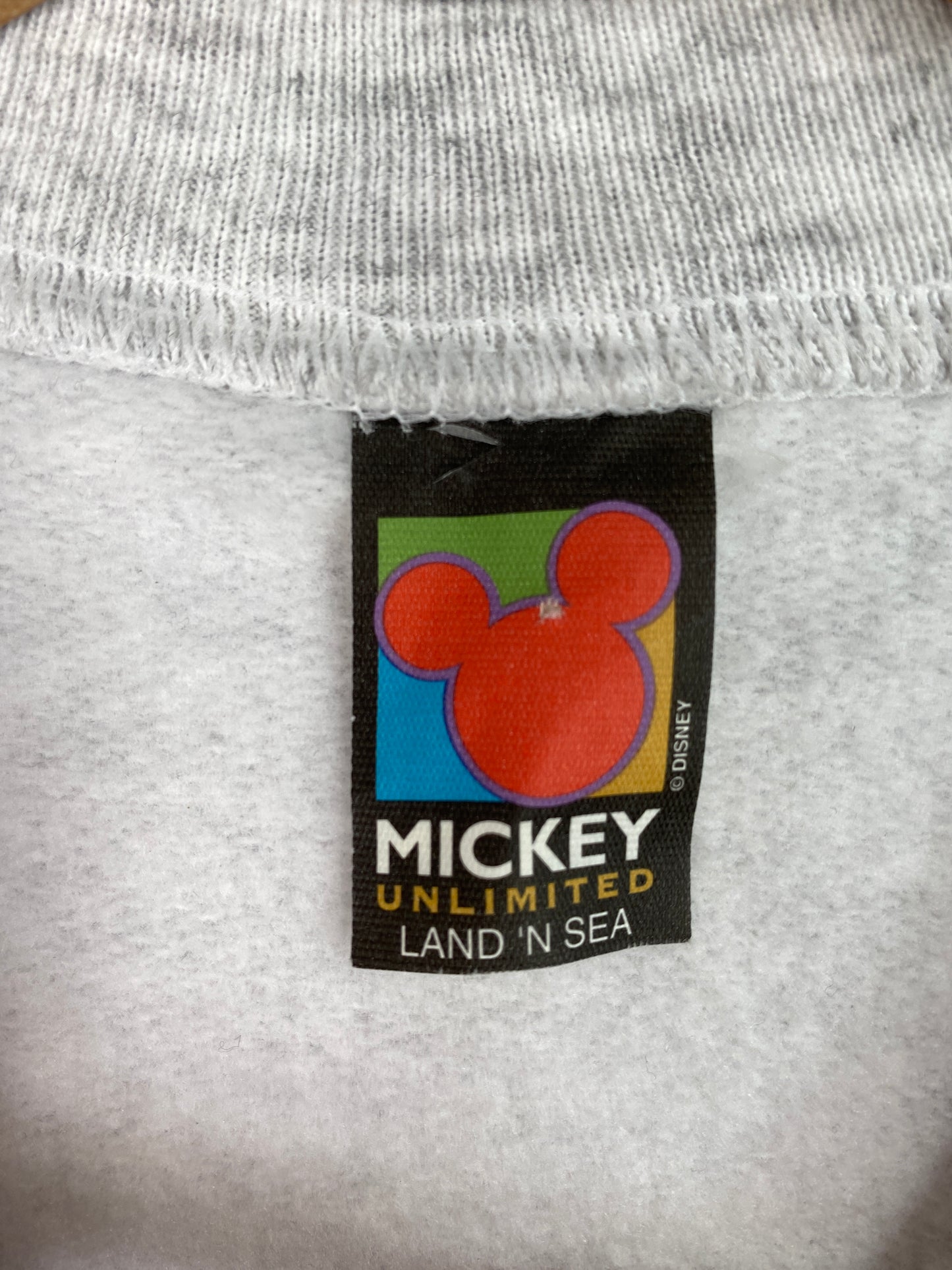 90’s DISNEY MICKEY HALLOWEEN Approx. Size L Vintage Sweat-shirt / A7291