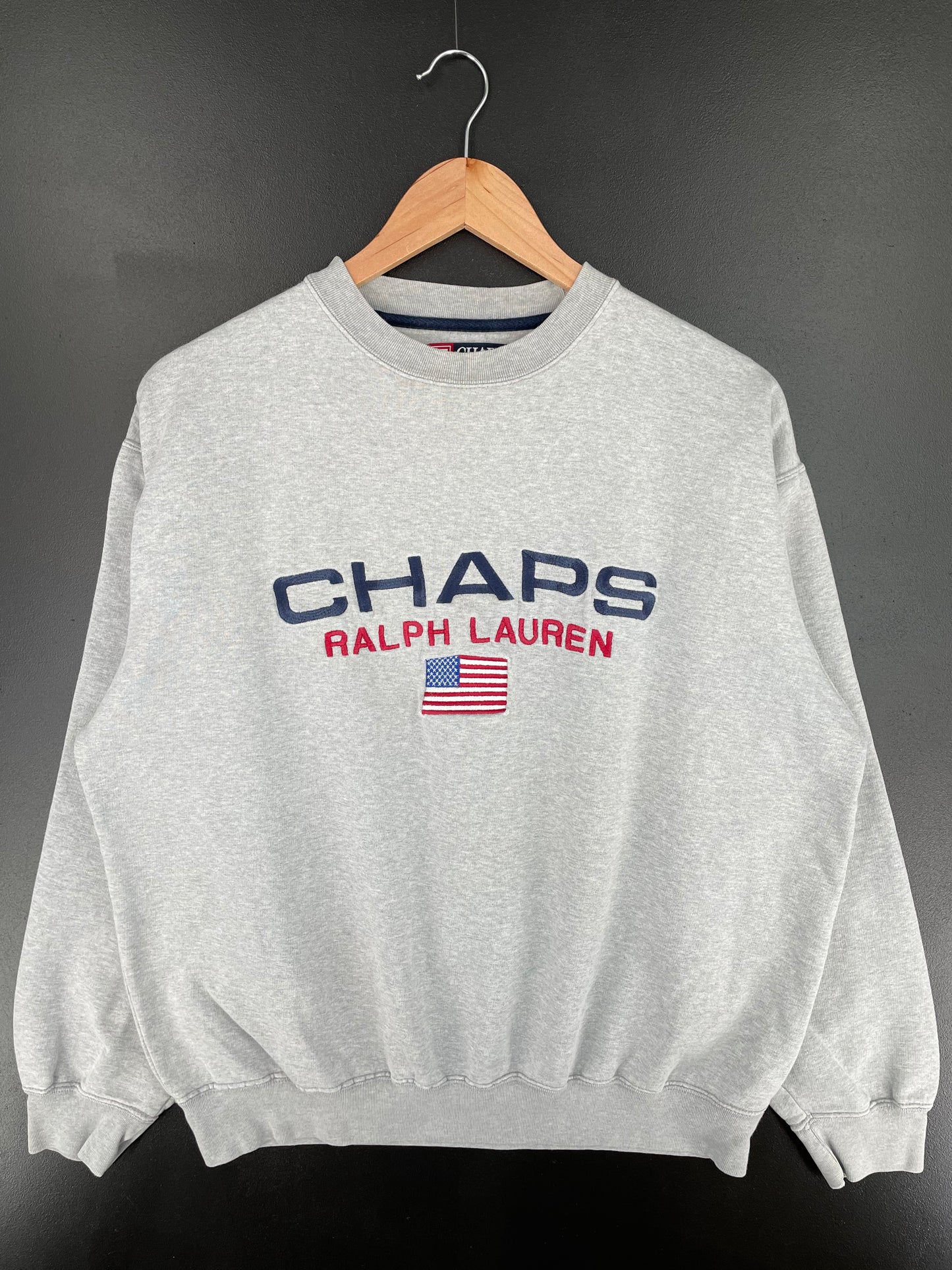 00' CHAPS RALPH LAUREN Size M Vintage Sweat-shirt / A407