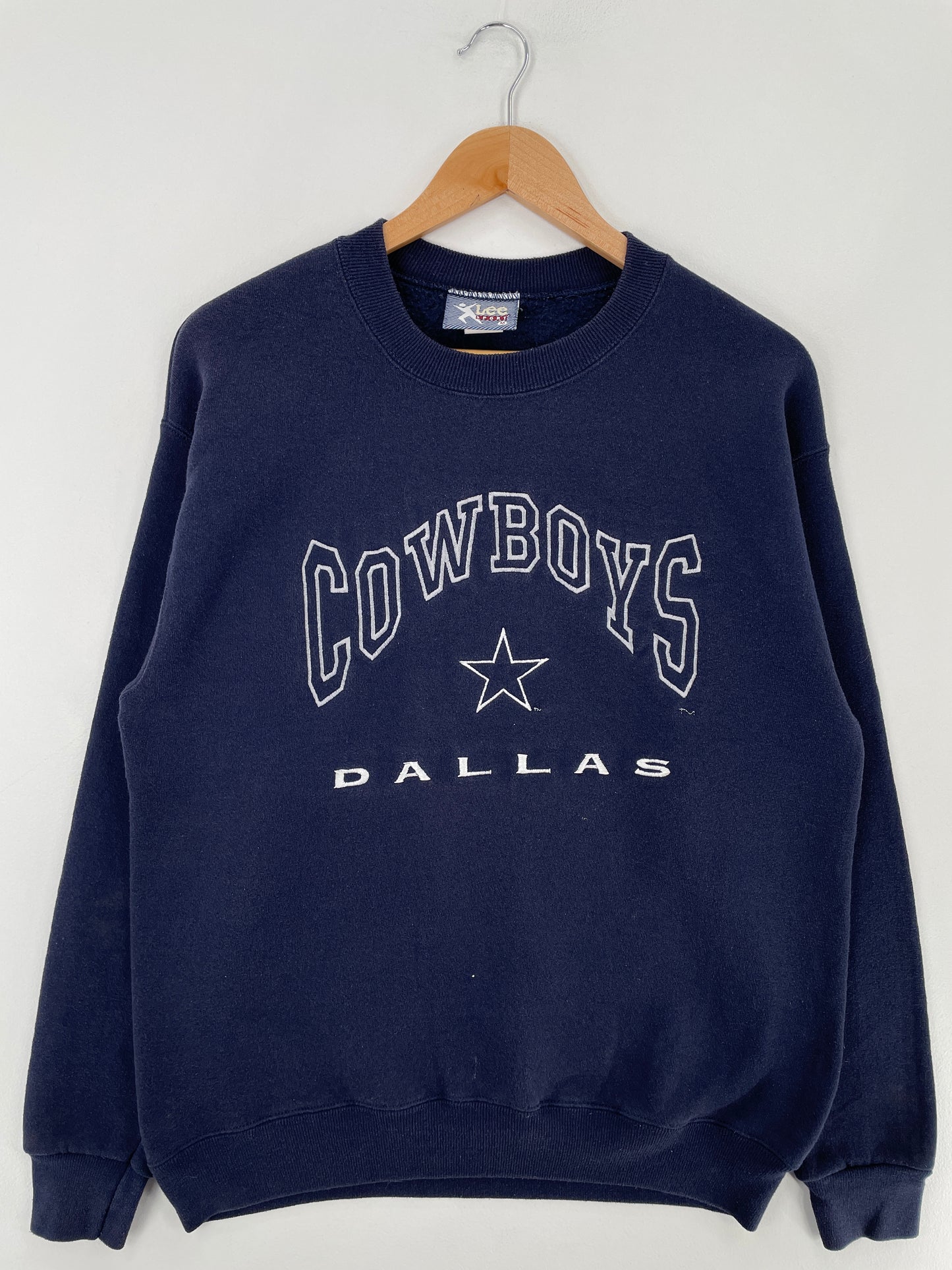 .90's DALLAS COWBOYS Made in USA Size M Vintage NFL Sweat-shirt / E5020S
