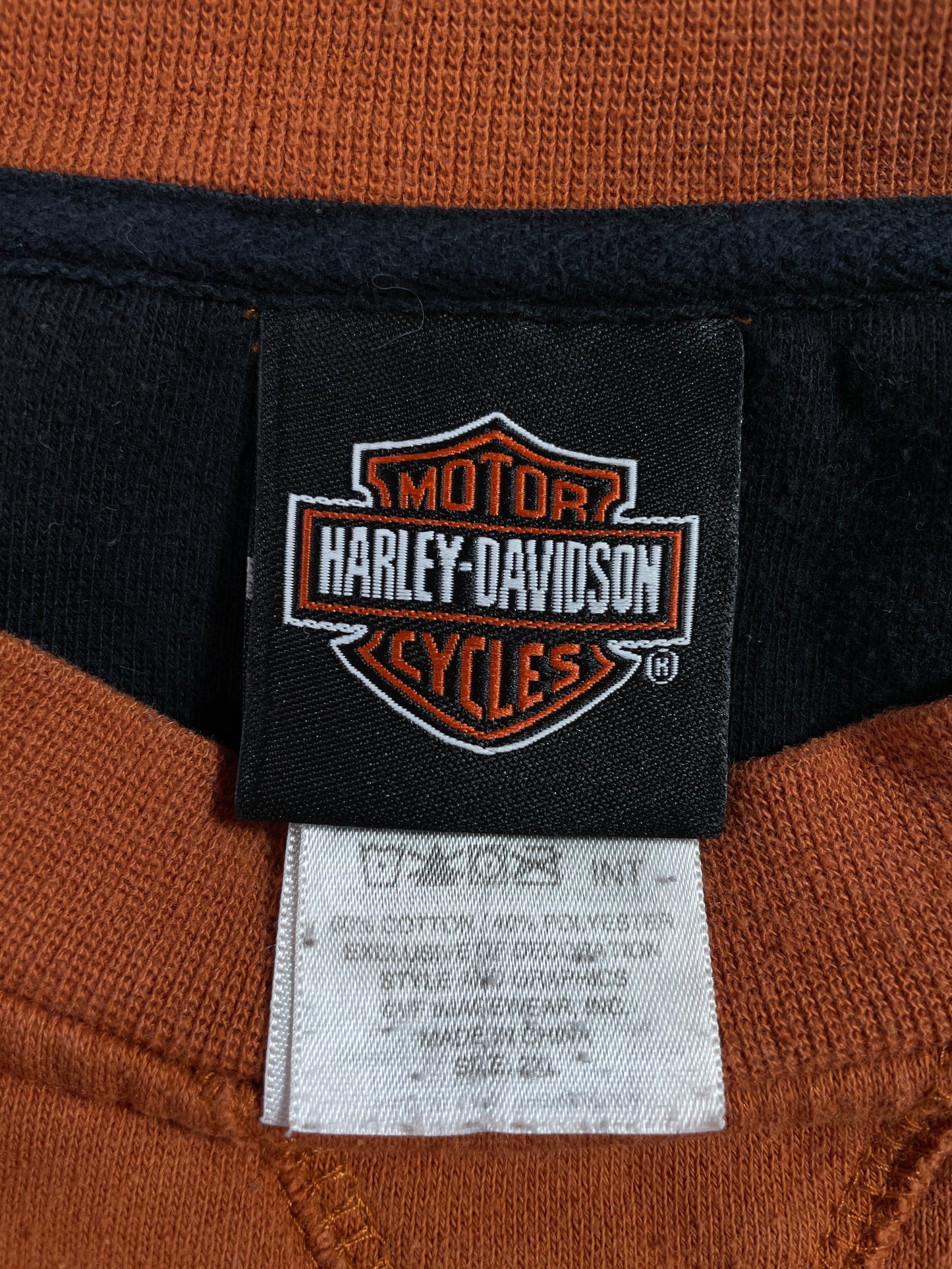 Vintage HARLEY DAVIDSON Size XXL Vintage Sweat-Shirt / E5812S
