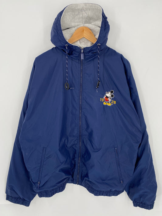 00’ DISNEY MICKEY Size XL Vintage Nylon Jacket / K5624