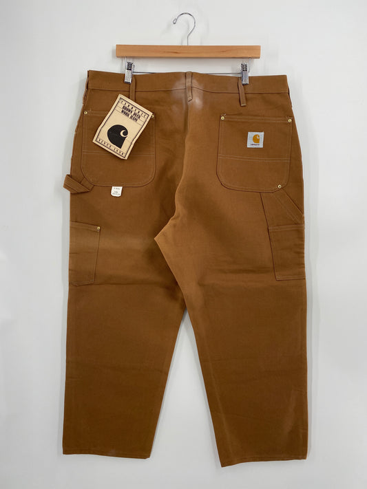 .Vintage DEADSTOCK CARHARTT Size W40xL27 Double Knee Pants / A6959