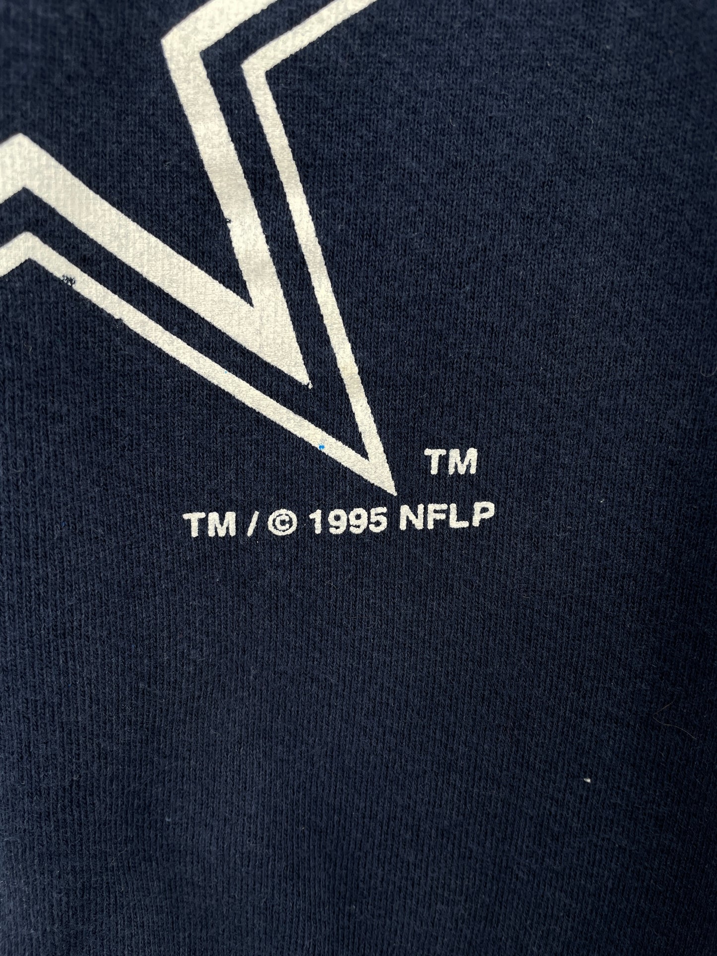 1995 DALLAS COWBOYS Made in USA Size XL Vintage NFL Sweat-Shirt / A7430