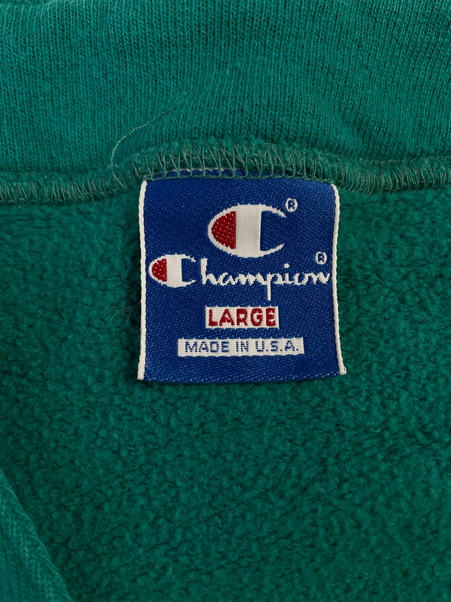 .90's CHAMPION Made in USA Size L Vintage Sweat Cardigan / E4279S