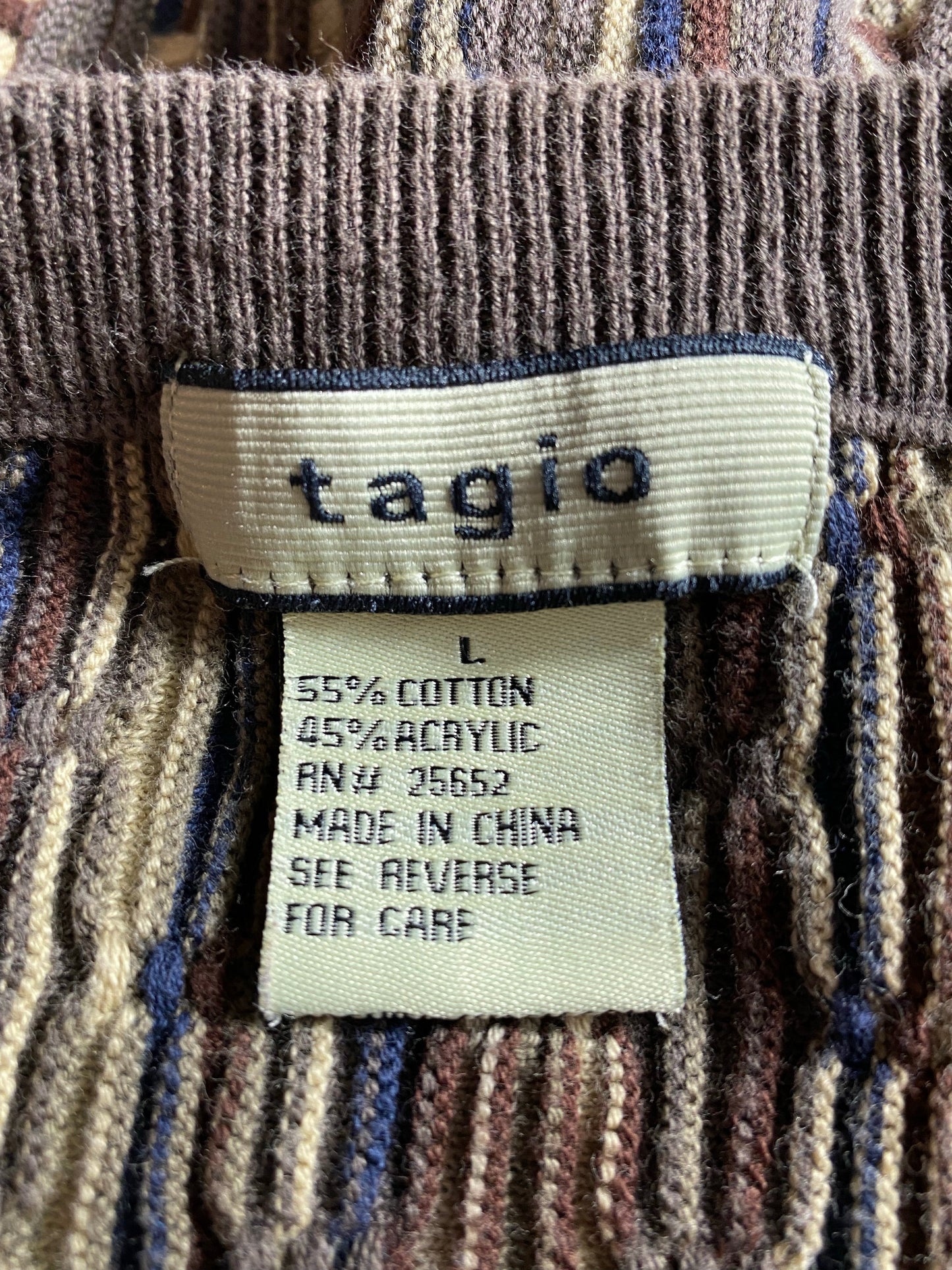 Vintage 3D COOGI- Style Size L Knit Sweater / A8948