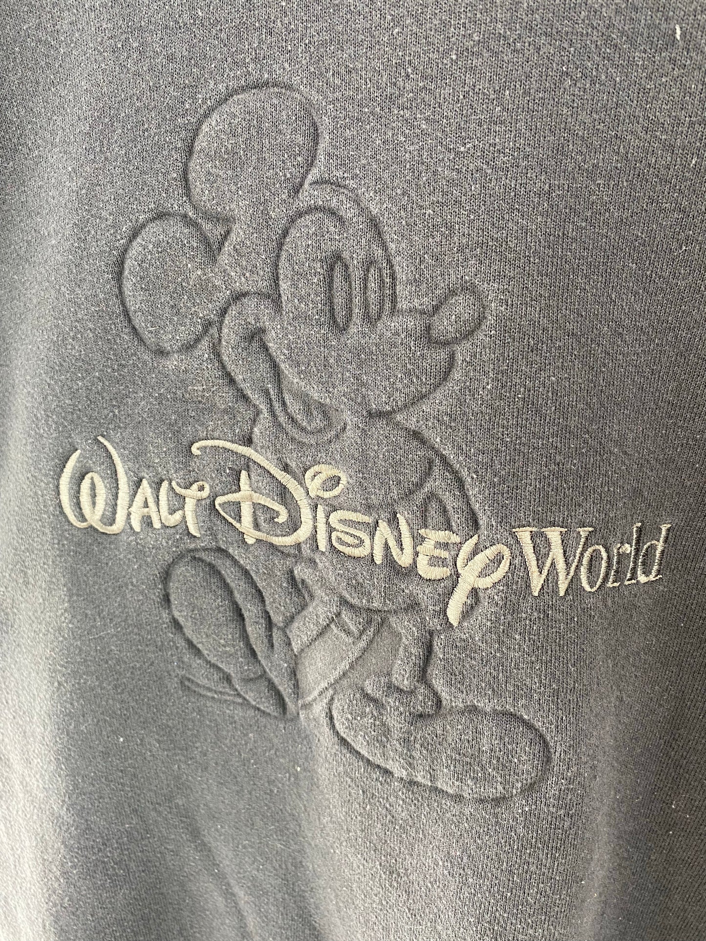 00’ DISNEY MICKEY Size No tag (Approx.XXL) Vintage Sweat-shirt / K5102