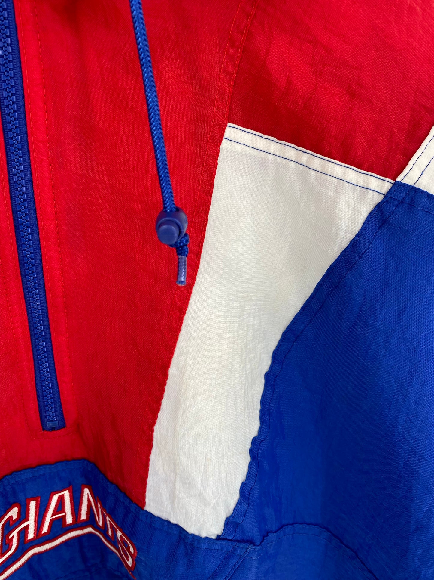 90’s STARTER x NEW YORK GIANTS Size XL NFL Nylon Jacket / K6909