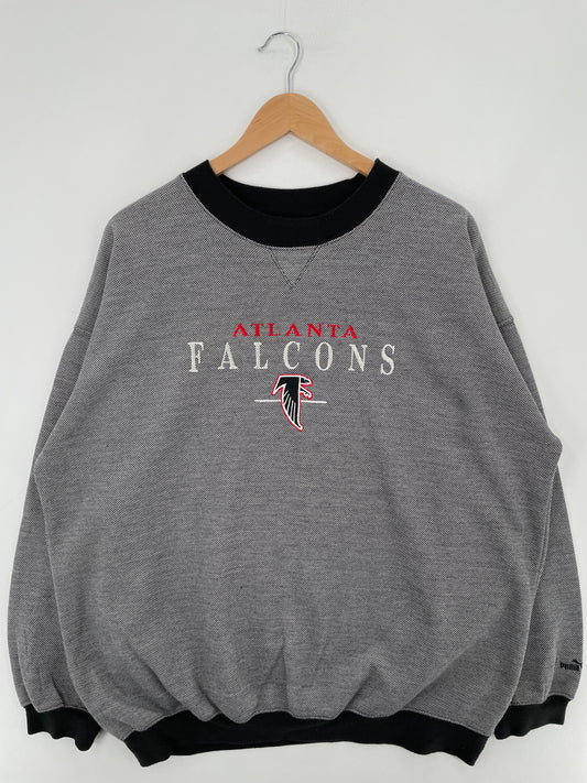 00’ ATLANTA FALCONS Size XL Vintage NFL Sweat-shirt / E2939S