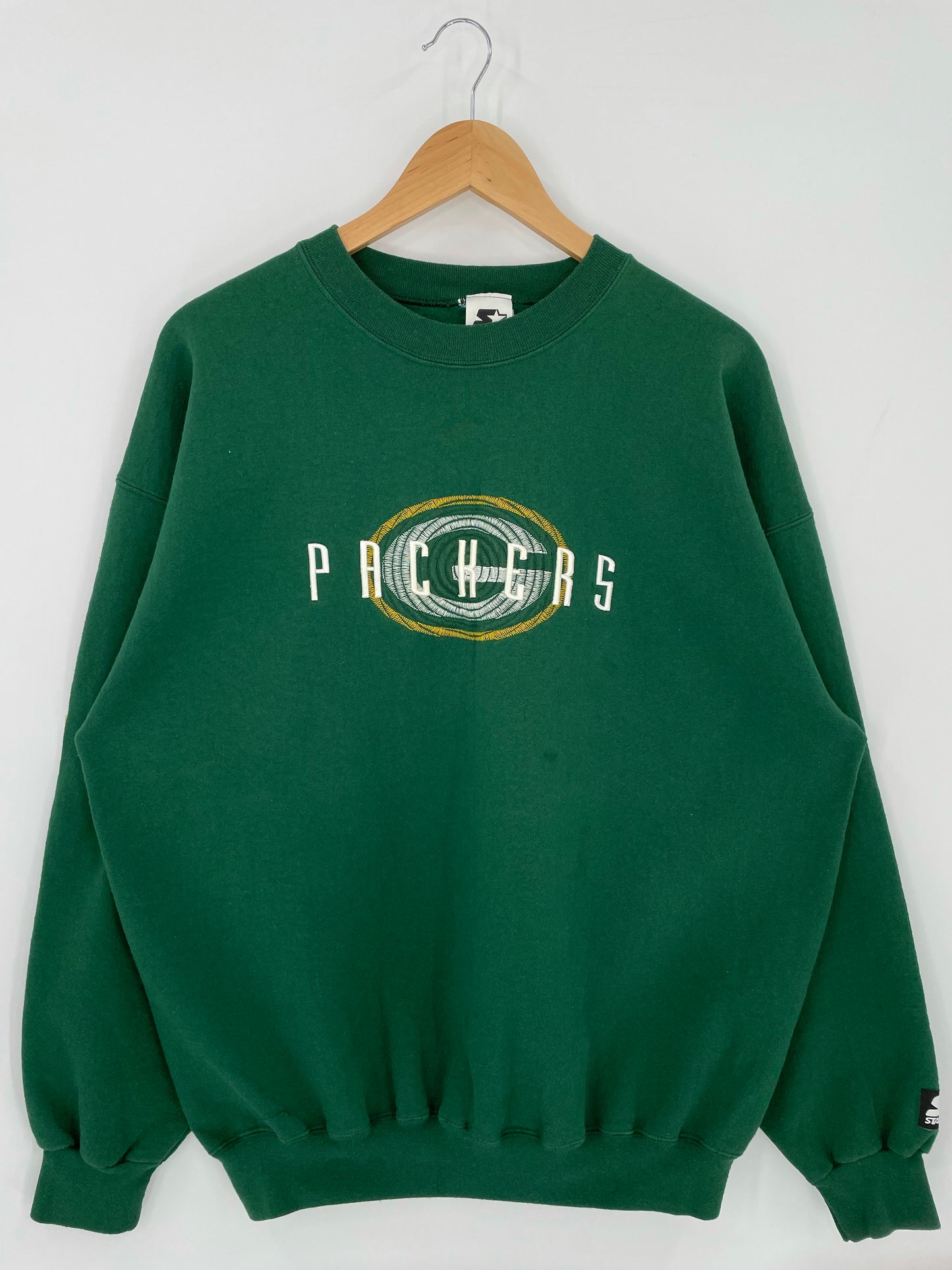 90’s STARTER x GREEN BAY PACKERS Size XL NFL Sweat-shirt / K5317