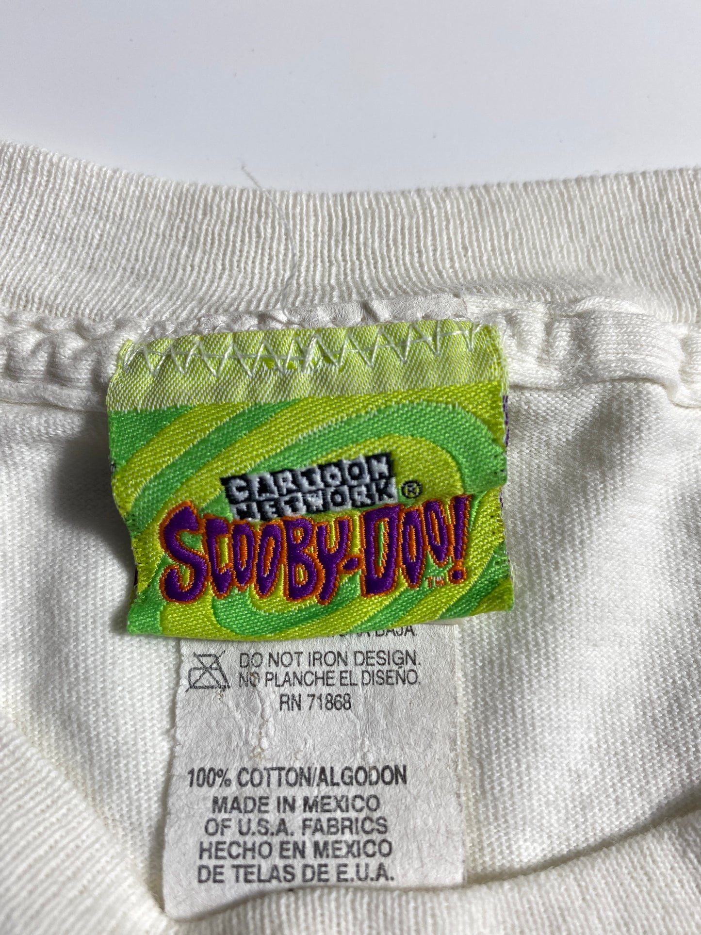 1998 SCOOBY DOO Size L Vintage T-Shirts / K2401