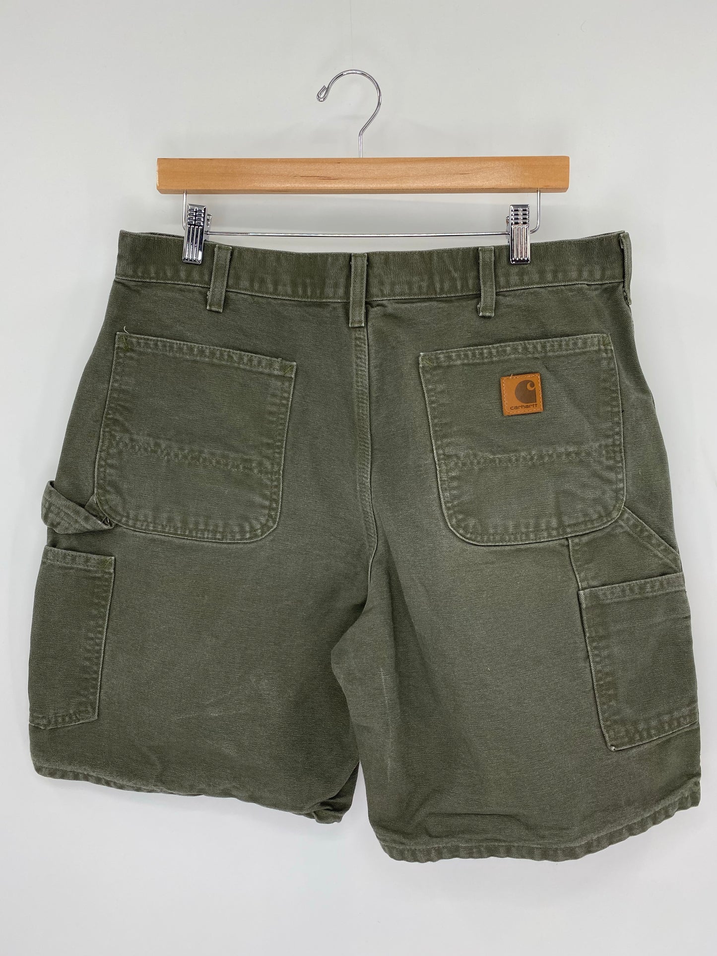 Vintage CARHARTT Size 36 Duck Shorts / K9051