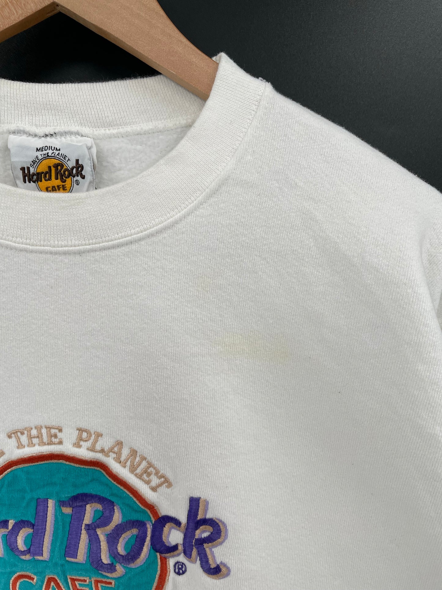 Vintage HARD ROCK MAUI Made in USA Size M Sweat-shirt / K8850