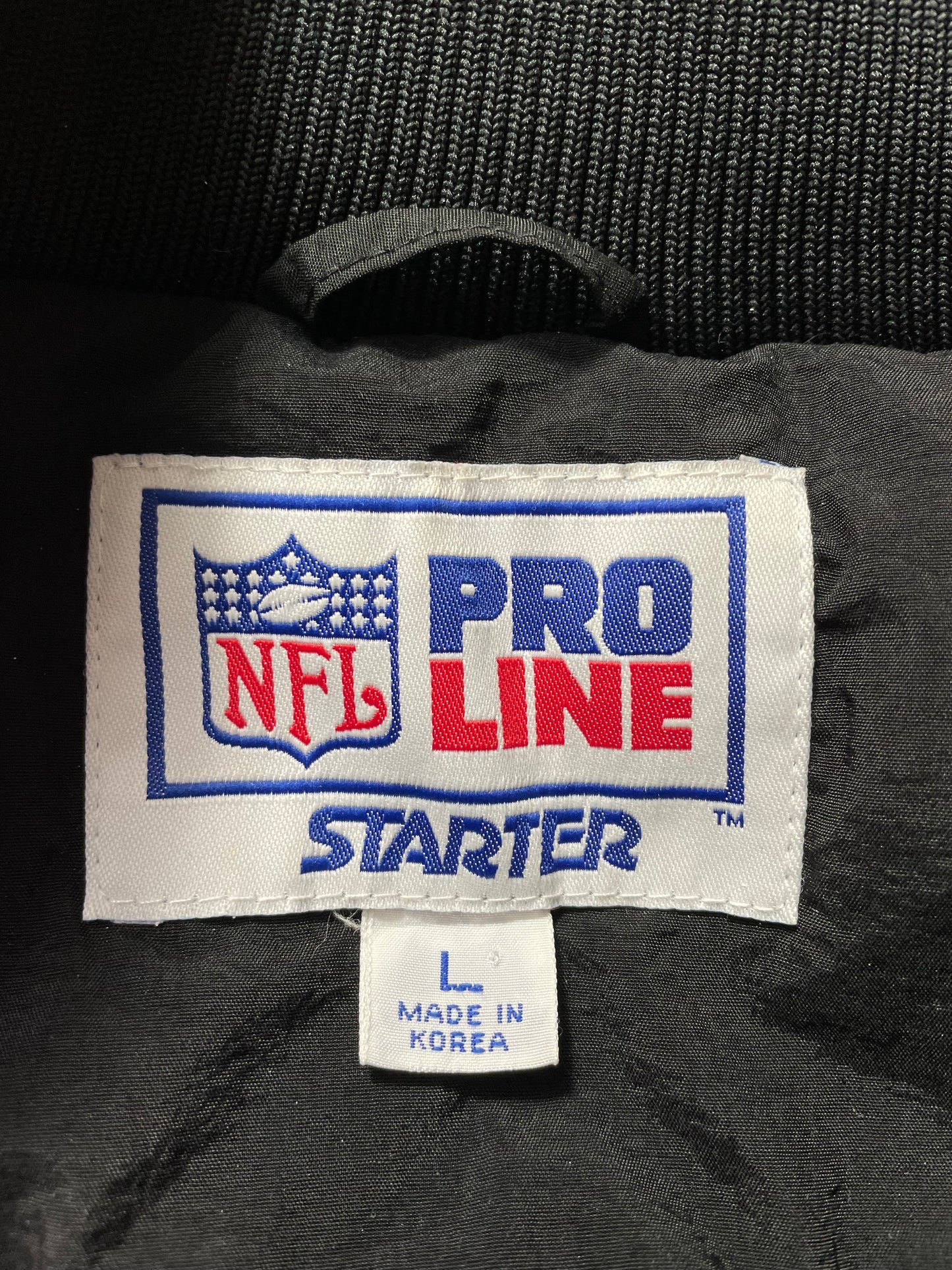 90's STARTER x STEELERS Size L Vintage NFL Nylon Jacket / K6270