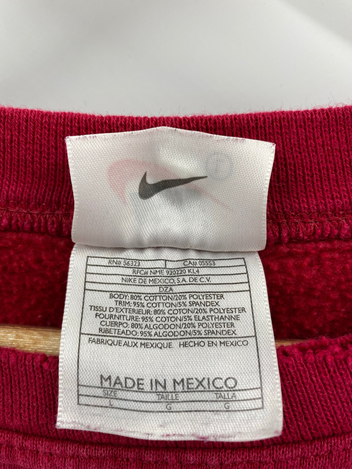 90’s NIKE MINI SWOOSH Size L Vintage Sweat-Shirt / K4867