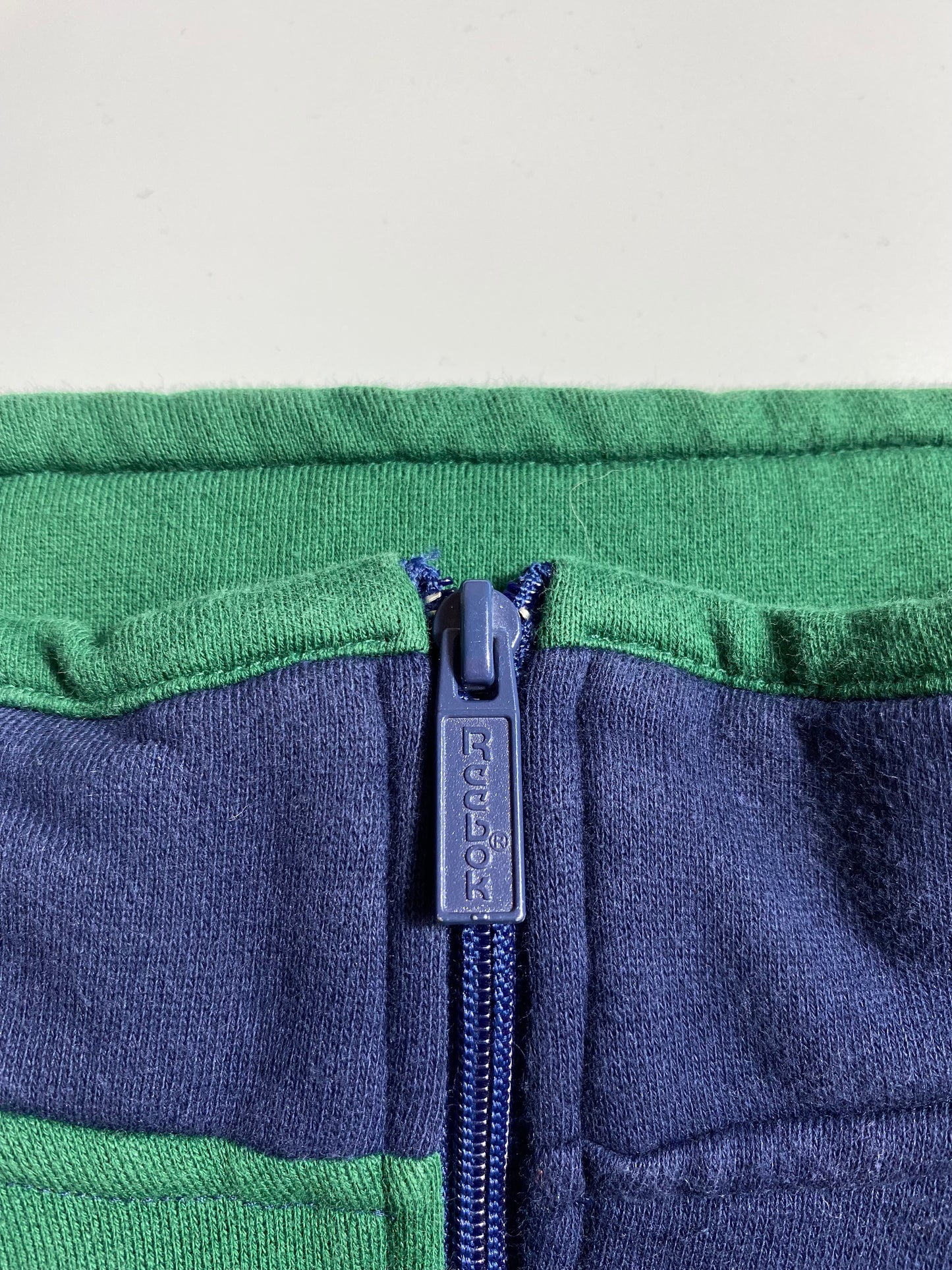 90's REEBOK Size L Vintage Half zip-up Sweat-shirt/ K5815