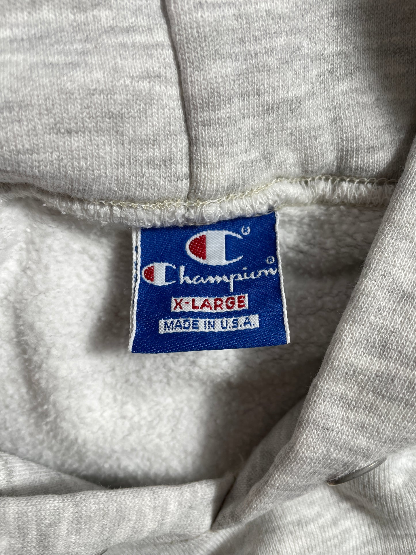 90's CHAMPION x PURDUE Made in USA Size XL Vintage College Hoodie Sweat-shirt / E2896S