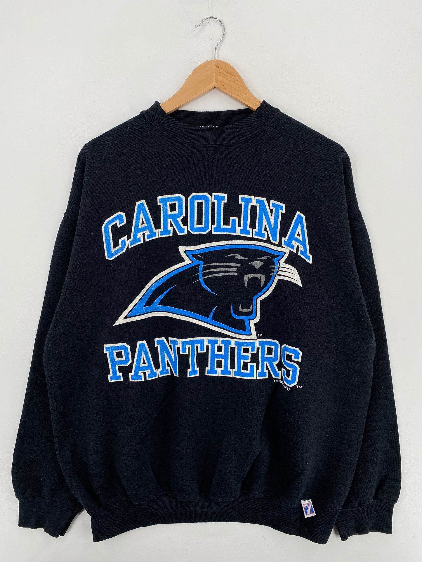 1993 CAROLINA PANTHERS Size XL Vintage NFL Sweat-Shirt / A5841