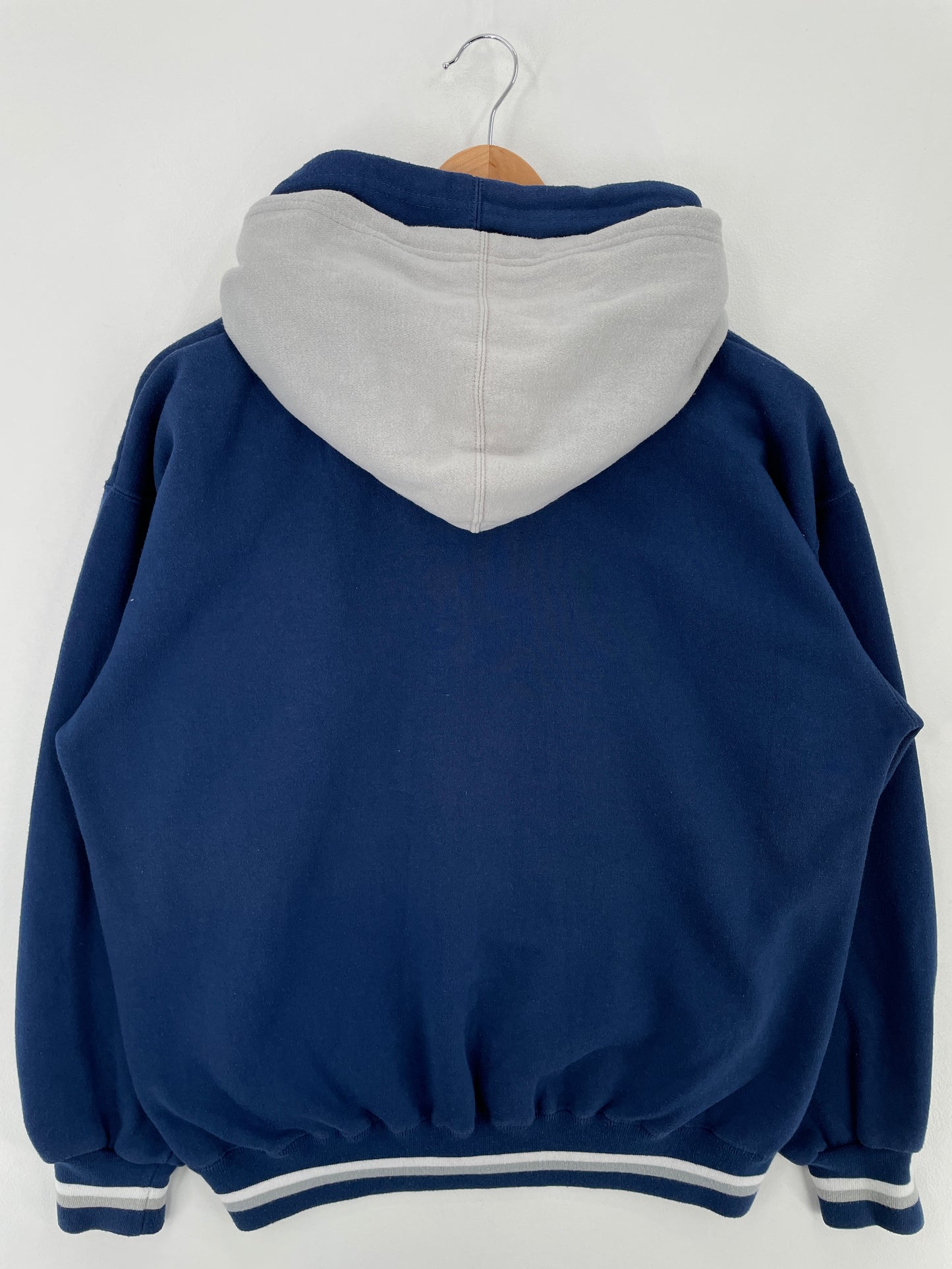 90’s STARTER x DALLAS COWBOYS Size M NFL Double Hoodie Sweat-Shirt / A9765