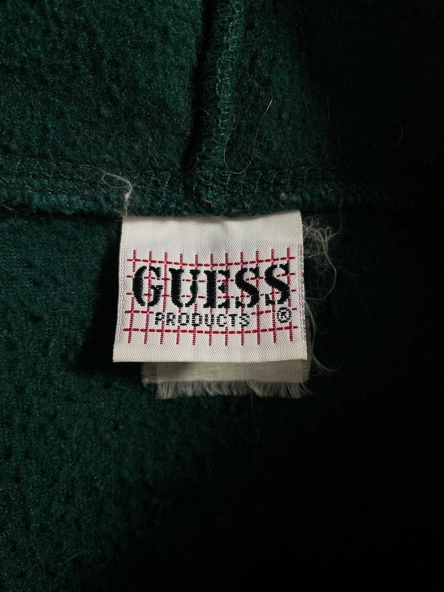 90’s GUESS Size Approx.XL Fleece / E5165S
