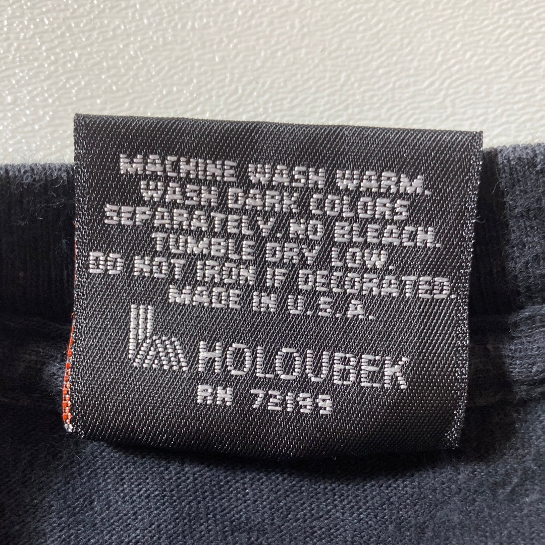 1995 HARLEY DAVIDSON Made in USA Size M Vintage T-Shirt / E2786T