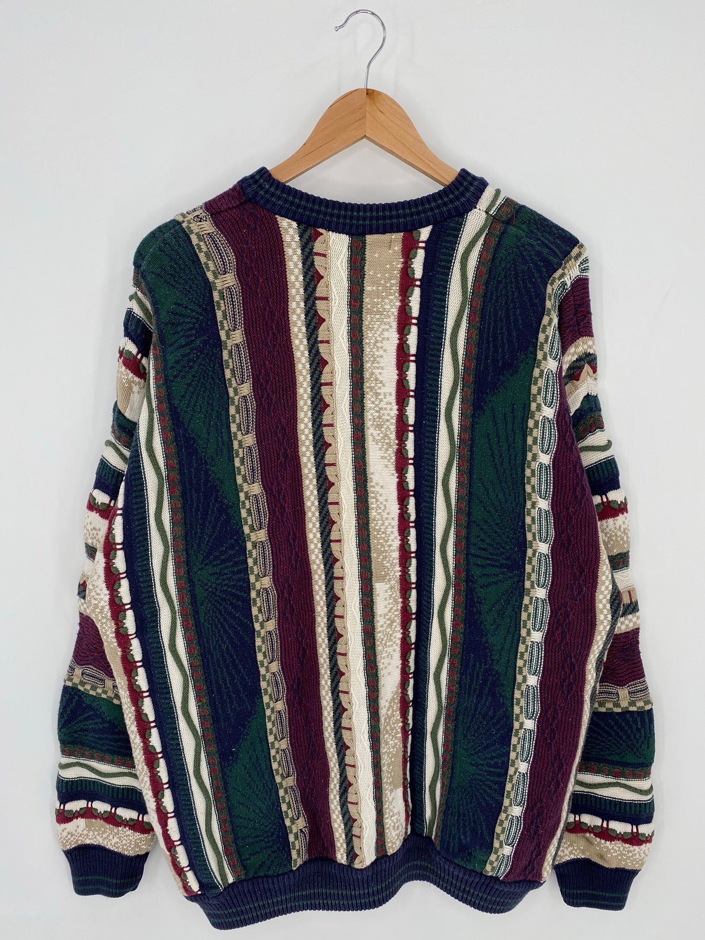 Vintage 3D COOGI- Style Size XL Knit Sweater / K6229