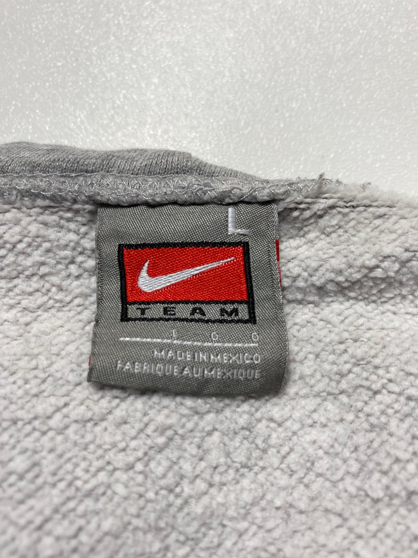 00' NIKE TEXAS Size L Vintage College Hoodie Sweat-Shirts/ A133
