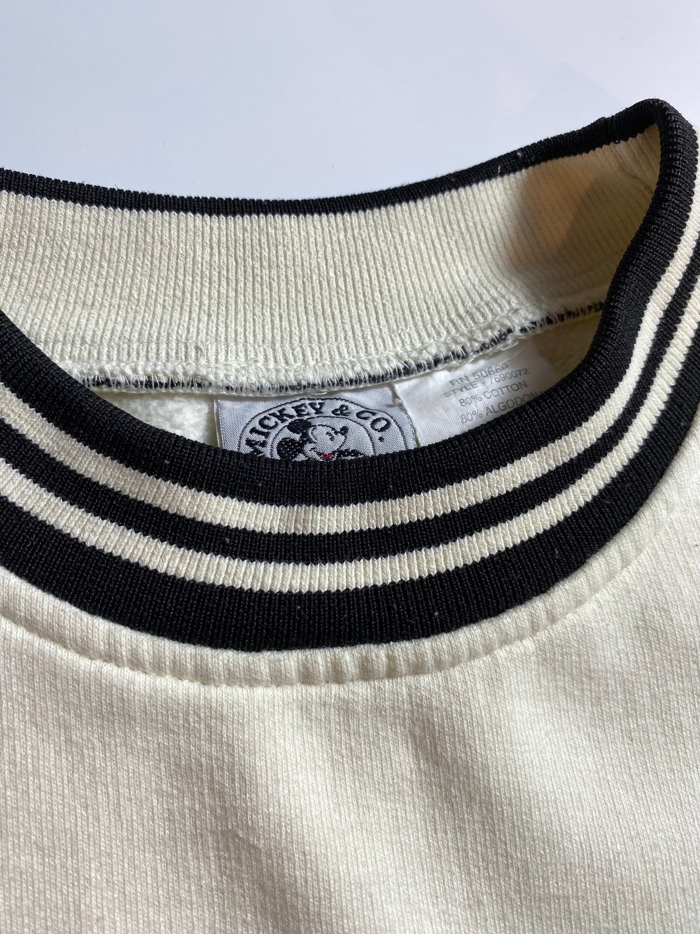 90's DISNEY MICKEY Size XL Vintage Sweat-shirt / K8007