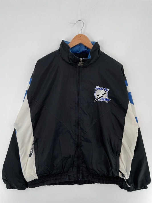 90’s STARTER x TAMPA BAY LIGHTNINGS Size XL Vintage NHL Nylon Jacket / E4914N
