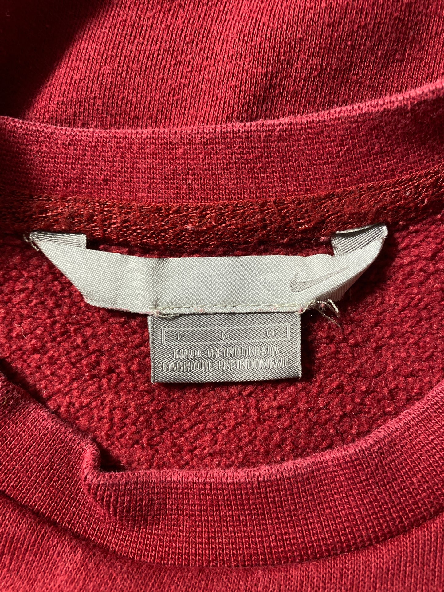 00’ NIKE MINI SWOOSH Size L Vintage Sweat-shirt / K2083