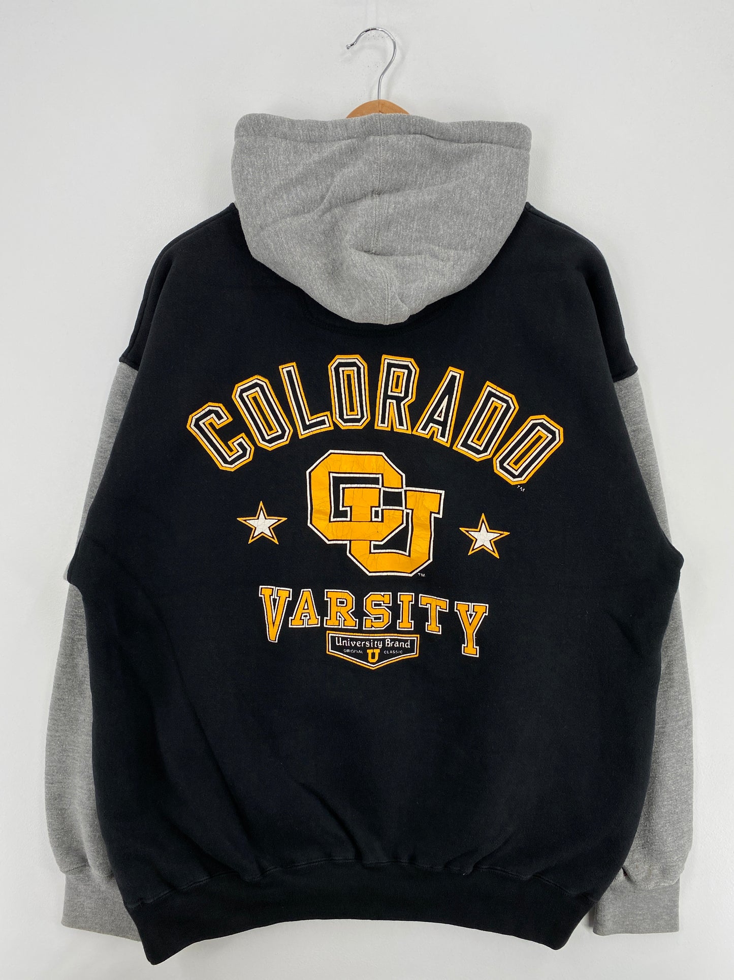 90’s COLORADO Size L Vintage College Hoodie Sweat-Shirt / A5794