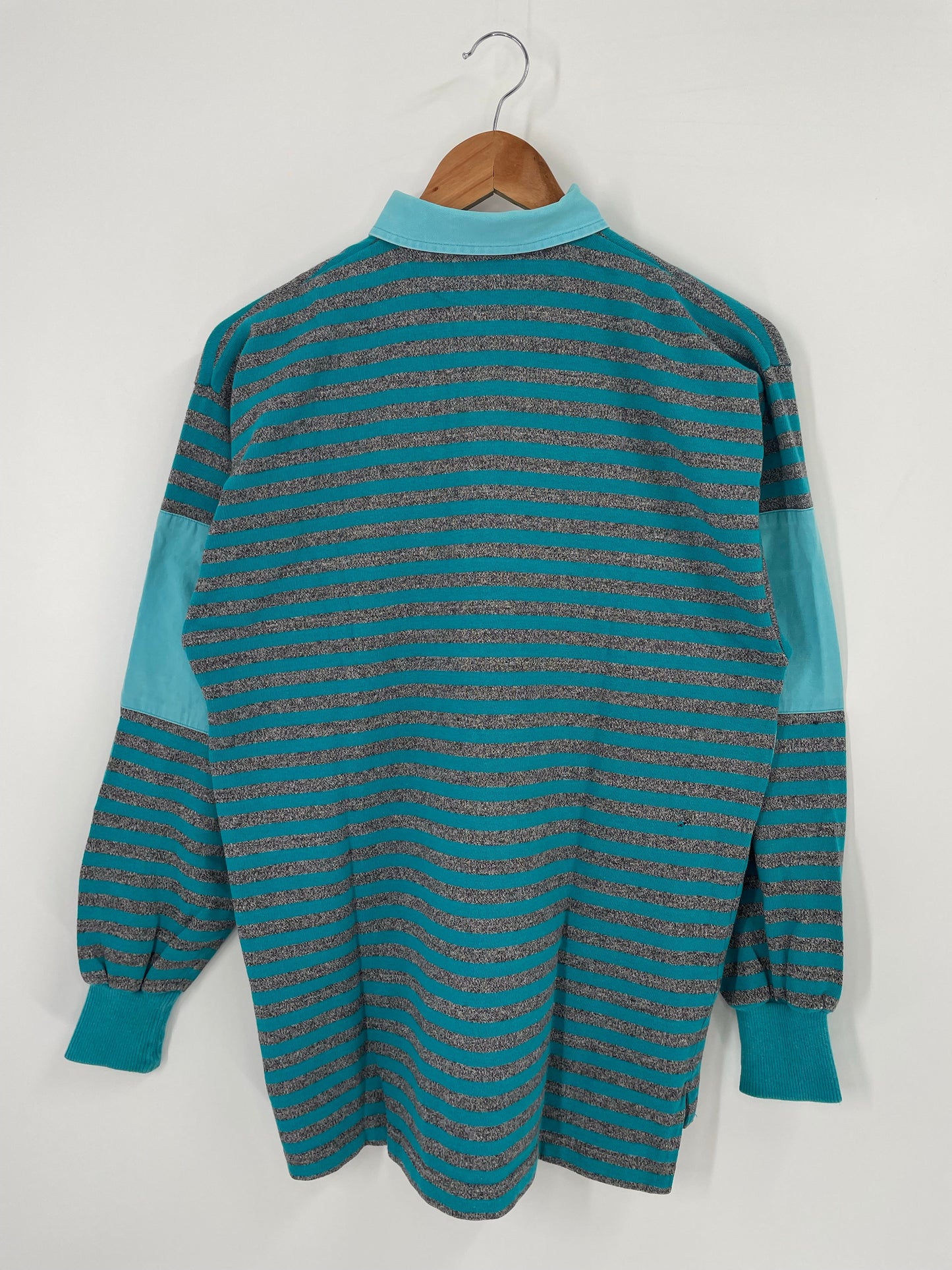 .80’s COCA COLA Size S Vintage Rugby Shirt / A7353