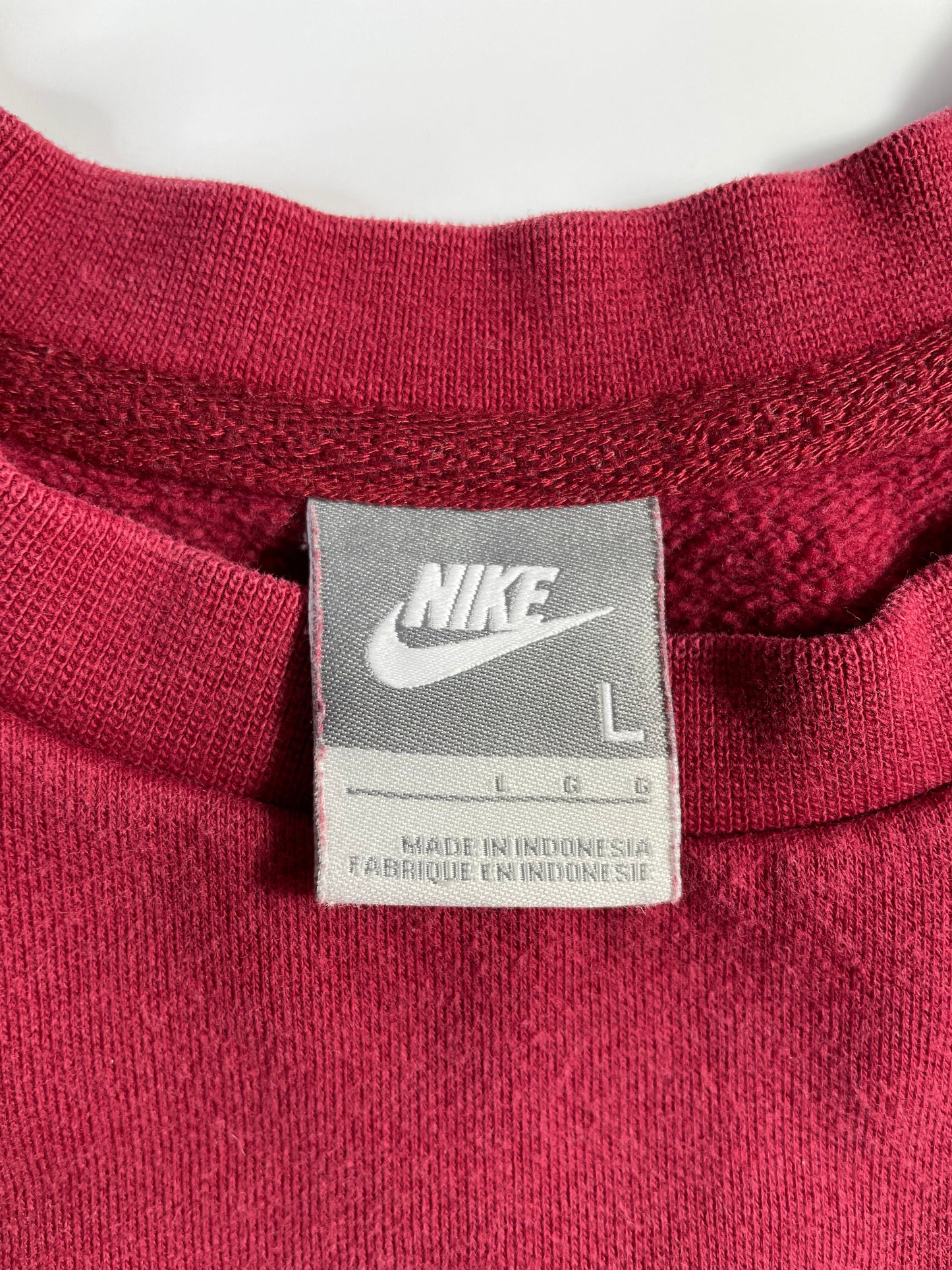 00’ NIKE MINI SWOOSH Size L Vintage Sweat-shirt / E3303S