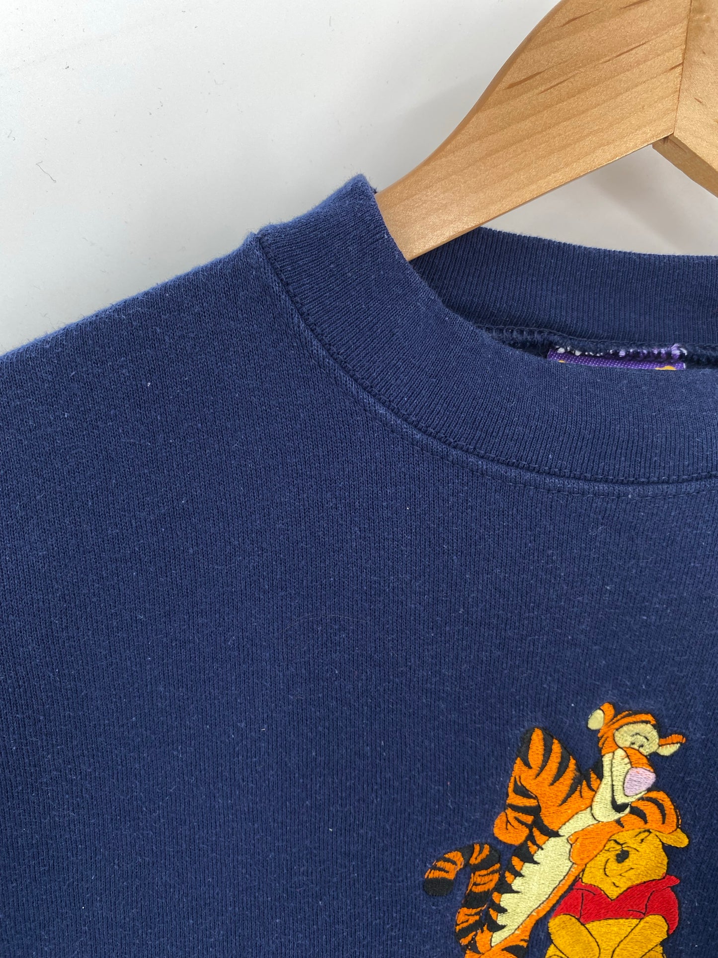 90's DISNEY POOH TIGGER Made in USA Size L Vintage Sweat-shirt / K7733