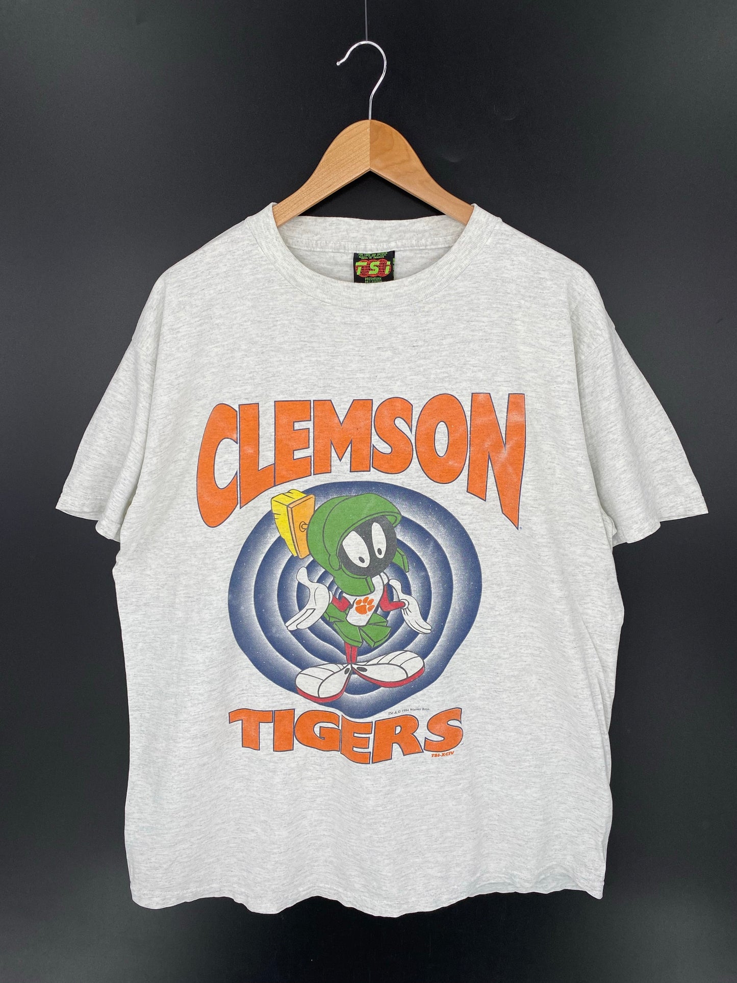 1994 LOONEY TUNES MARTIAN Made in USA Size XL Vintage T-Shirts / A7407