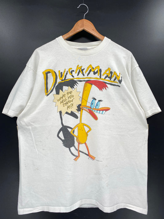 1994' DUCK MAN Size XL Vintage T-Shirts / K4518